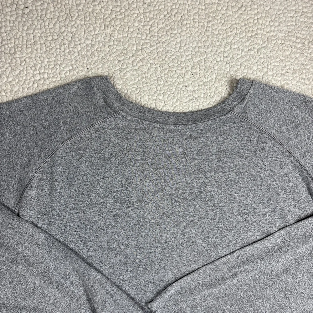 adidas ClimaLite Arkansas Razorback Football Long Sleeve Shirt Men's 2XL Gray